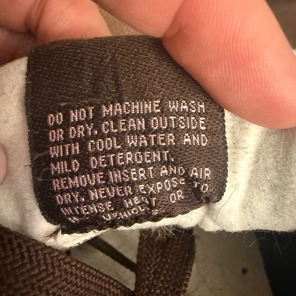 New Balance 574 Brown Suede Pink Logo Sneakers Women’s Size 9 Classic Retro - Picture 6 of 7